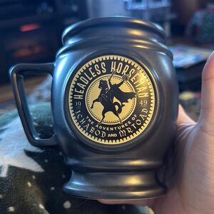 Disney Black and Gold Headless Horseman Mug